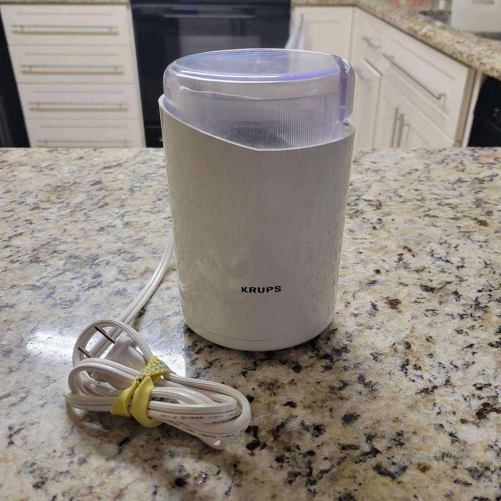 Krups Coffee Bean Grinder White